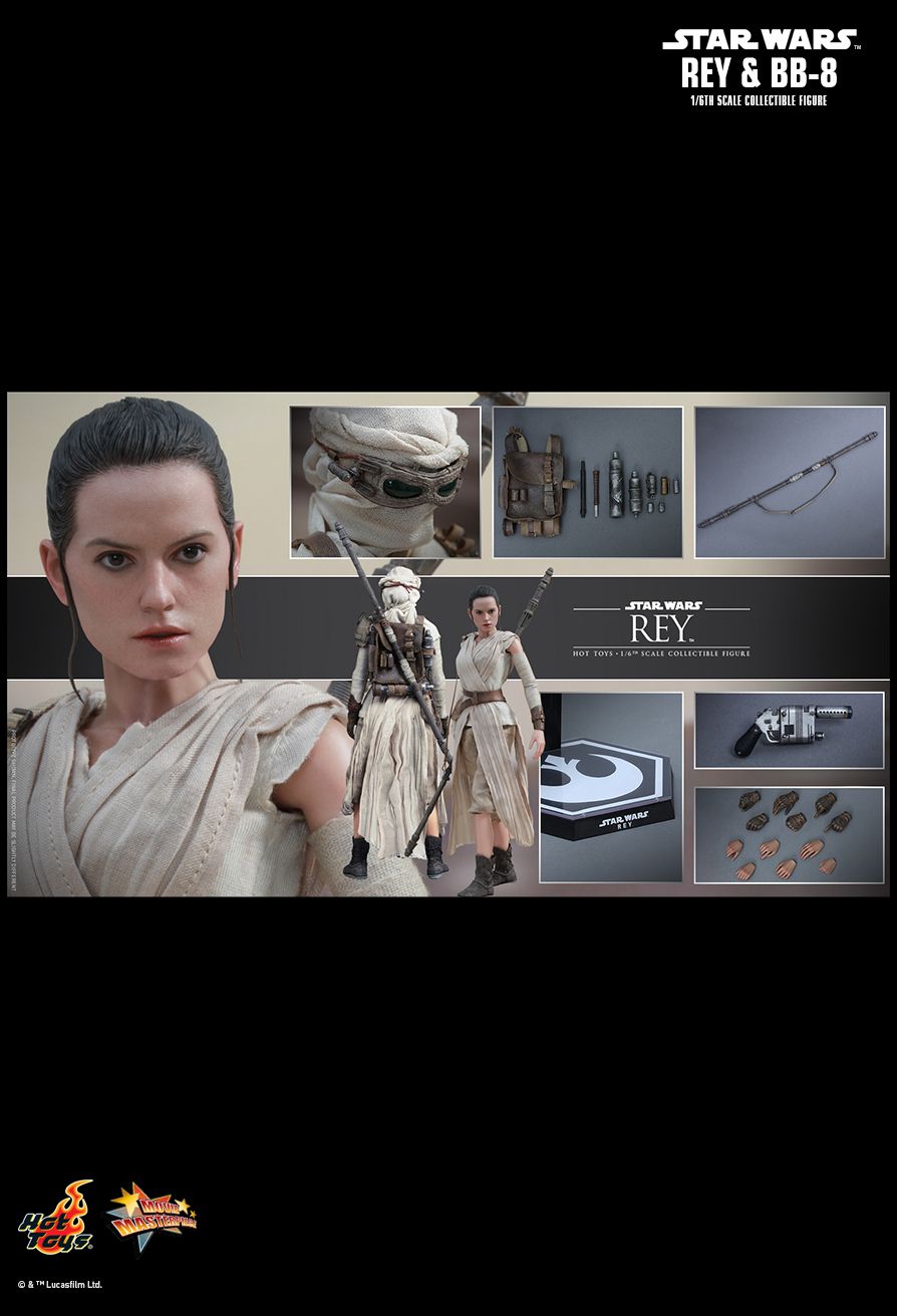 Rey y BB-8 1/6 Star Wars: The Force Awakens