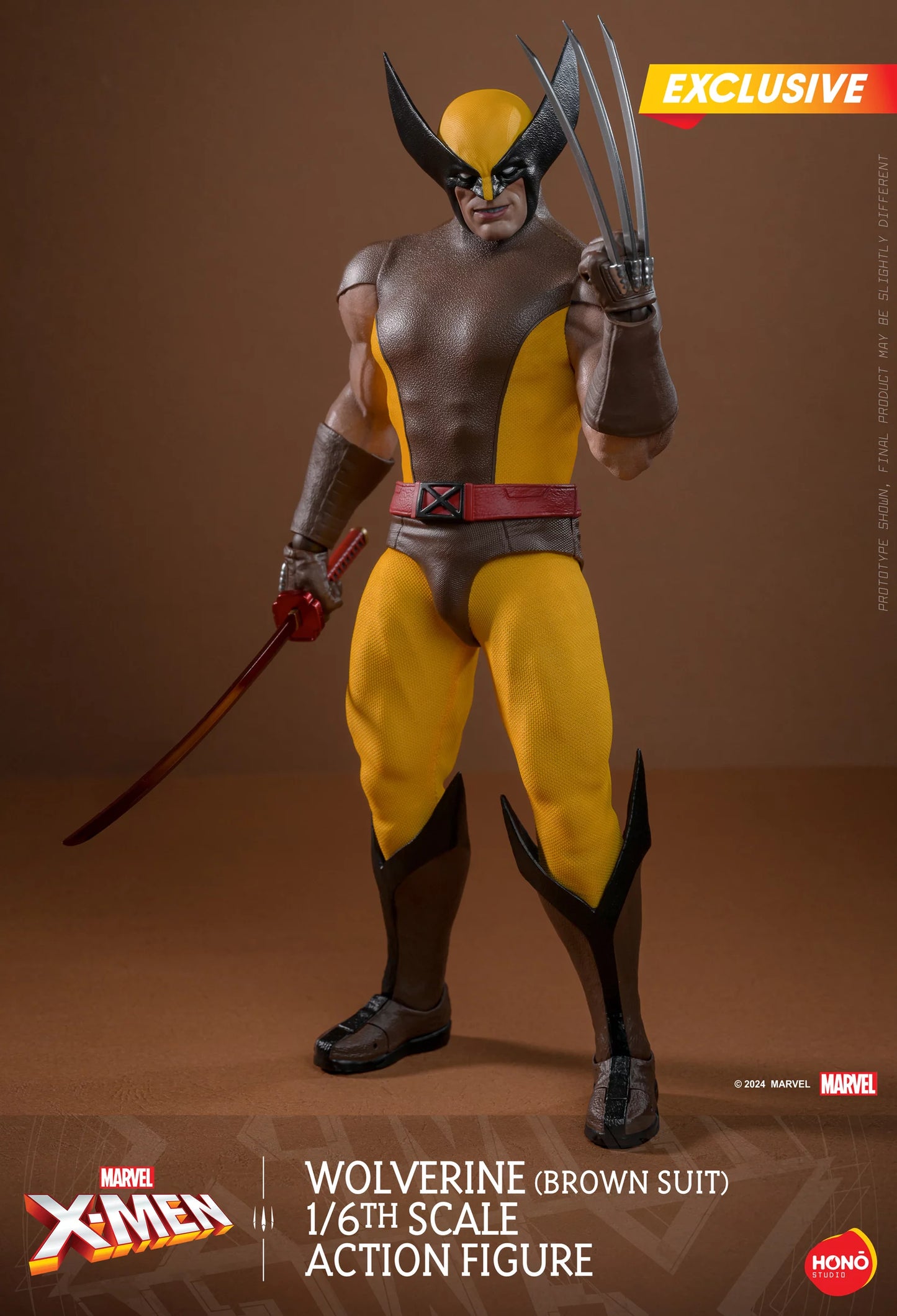 X-Men - Wolverine (Brown Suit) 1/6 Marvel Comics