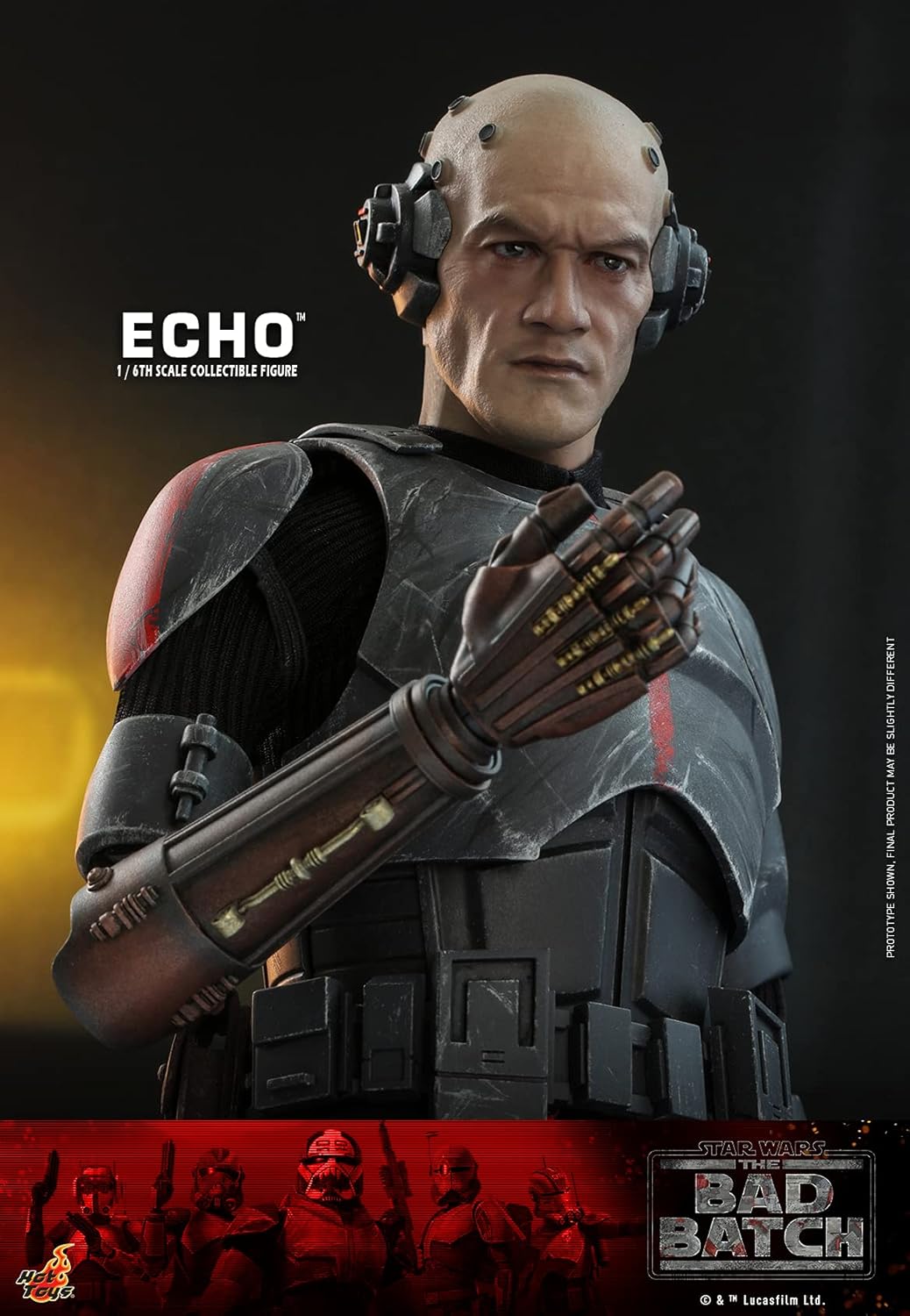 Echo 1/6 The Bad Batch Hot Toys TMS042 Star Wars