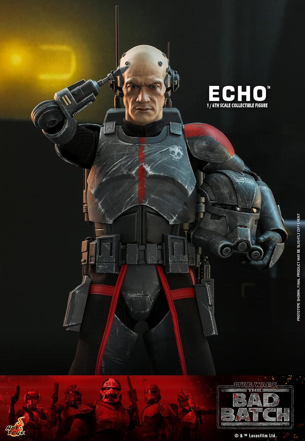 Echo 1/6 The Bad Batch Hot Toys TMS042 Star Wars