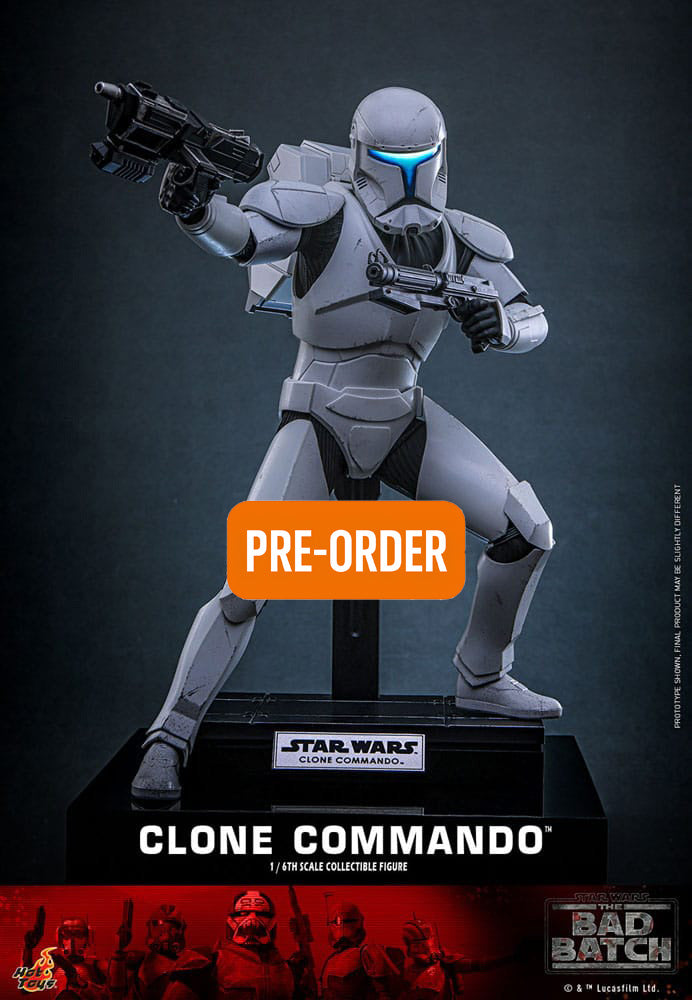 🔴PRE-ORDER Clone Commando 1/6 Star Wars: The Bad Batch Figura
