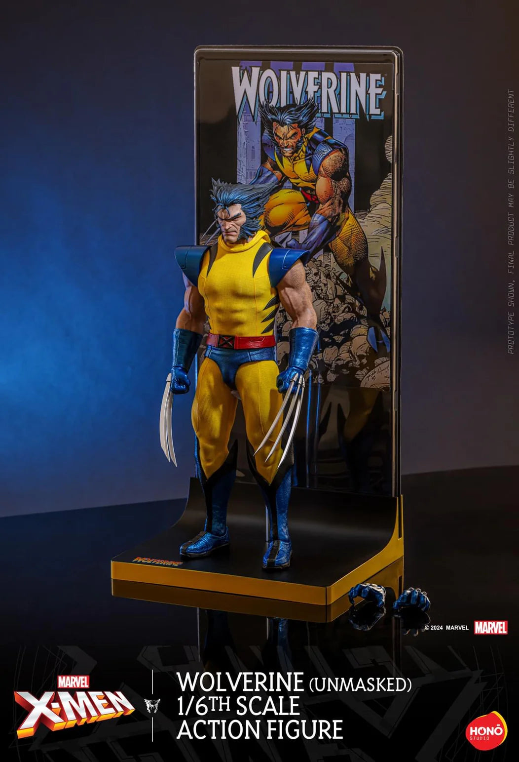 X Men: Wolverine (Unmasked Version) 1/6 Hono Studio
