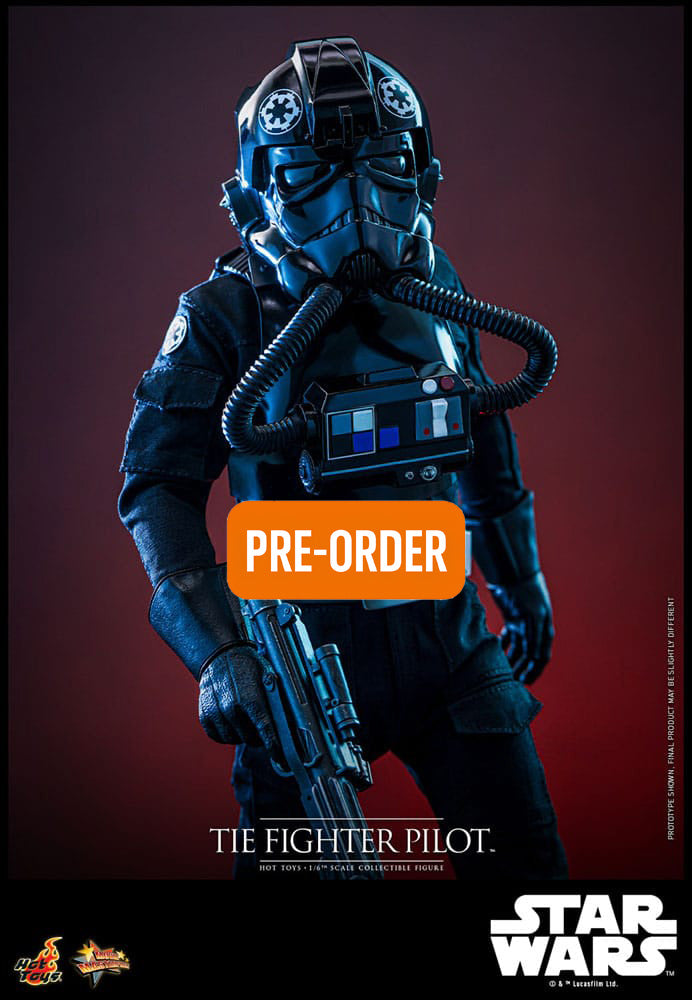 🔴PRE-ORDER TIE fighter Pilot 1/6 Star Wars Figura Movie Masterpiece