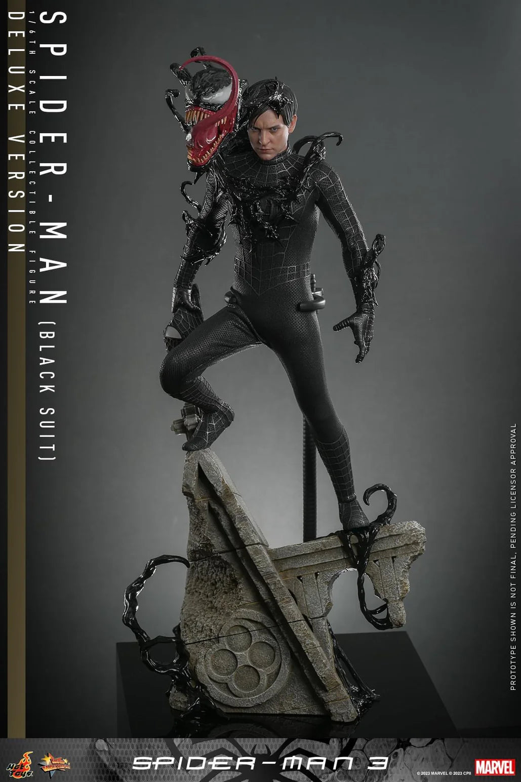 Spider-Man 3 (black suit) Deluxe version 1/6