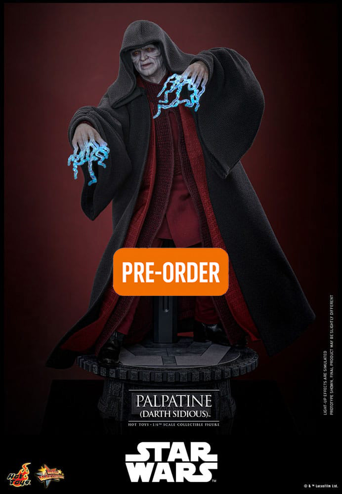 🔴PRE-ORDER Palpatine (Darth Sidious) 1/6 Star Wars: Episodio III - La venganza de los Sith Figura