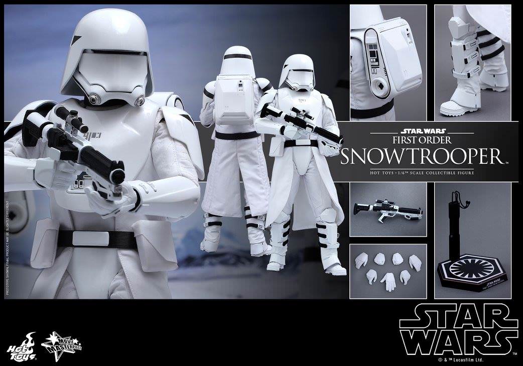First Order Snowtrooper 1/6 Star Wars The Force Awakens