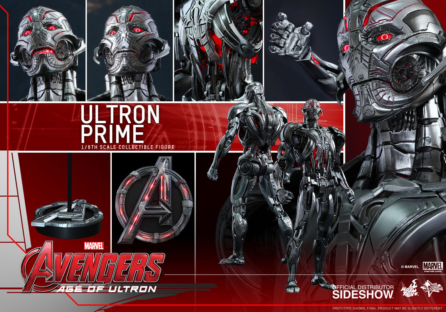 Ultron Prime 1/6 Avengers Age of Ultron