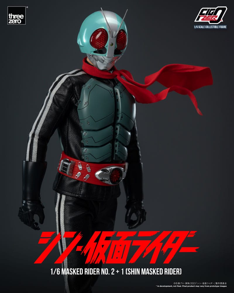 Masked Rider No.2+1 (Shin Masked Rider) 1/6 Kamen Rider Figura FigZero