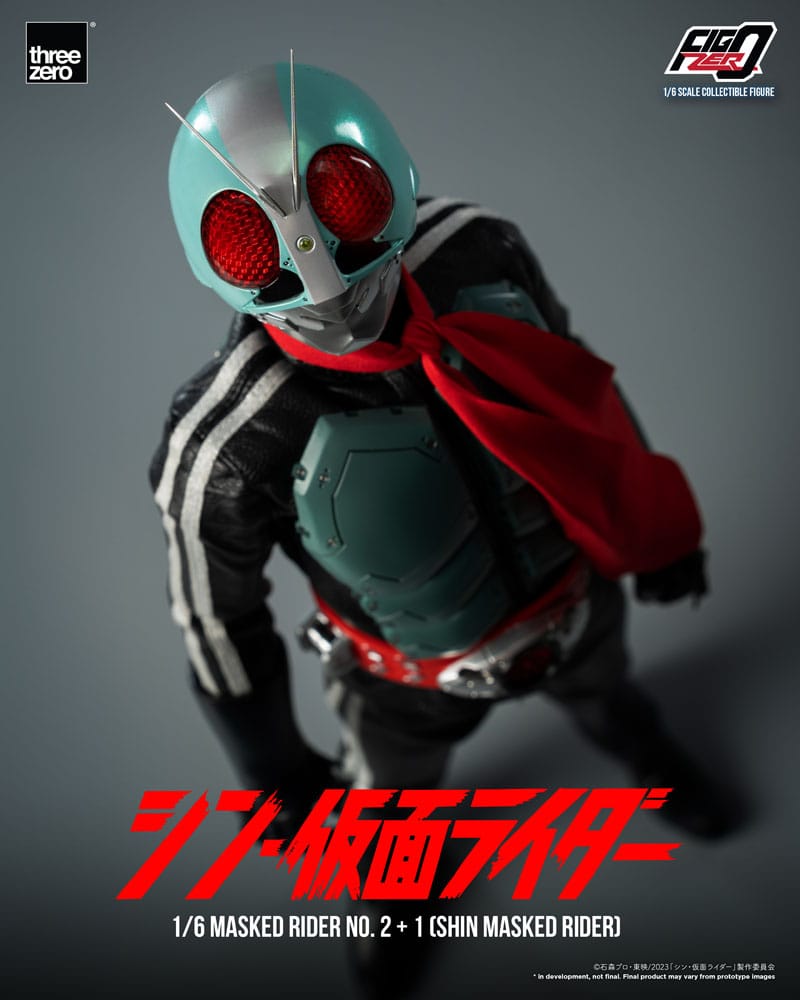 Masked Rider No.2+1 (Shin Masked Rider) 1/6 Kamen Rider Figura FigZero