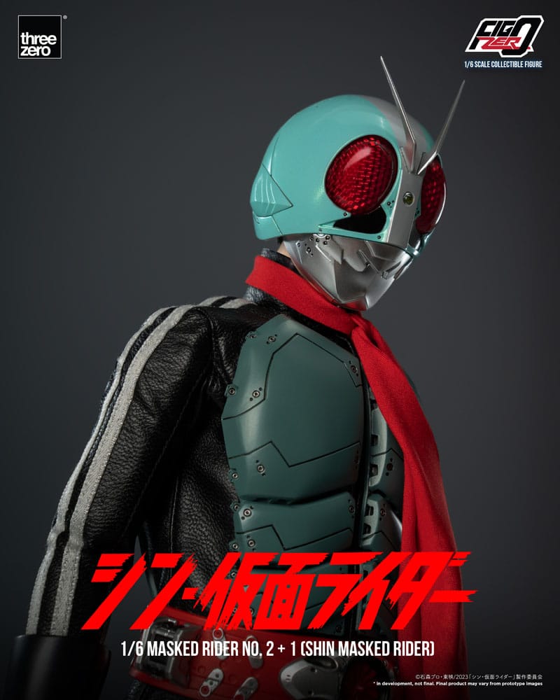 Masked Rider No.2+1 (Shin Masked Rider) 1/6 Kamen Rider Figura FigZero