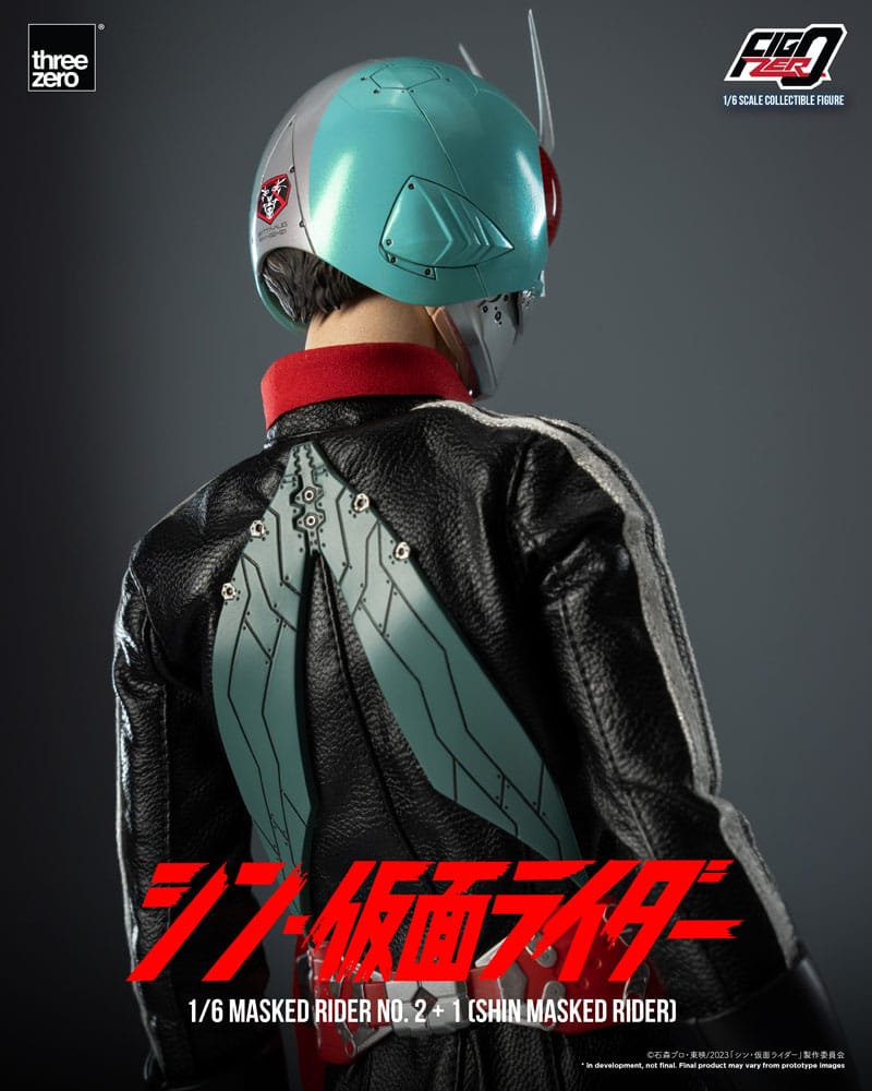 Masked Rider No.2+1 (Shin Masked Rider) 1/6 Kamen Rider Figura FigZero