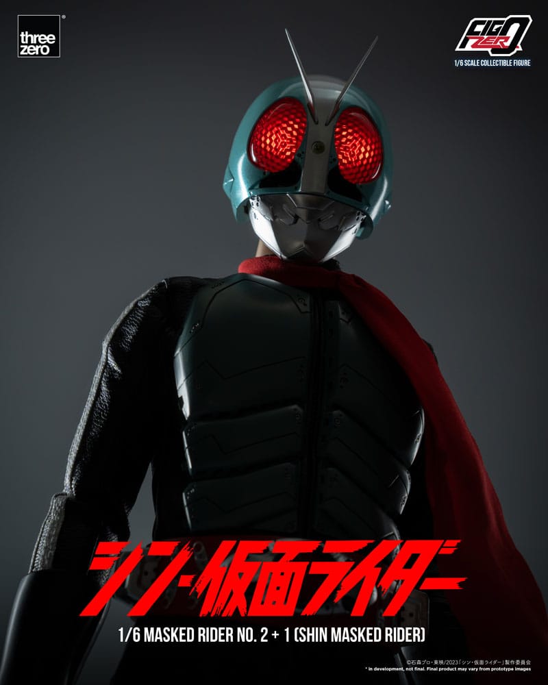 Masked Rider No.2+1 (Shin Masked Rider) 1/6 Kamen Rider Figura FigZero