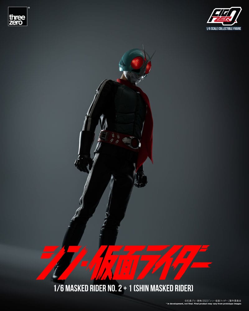 Masked Rider No.2+1 (Shin Masked Rider) 1/6 Kamen Rider Figura FigZero