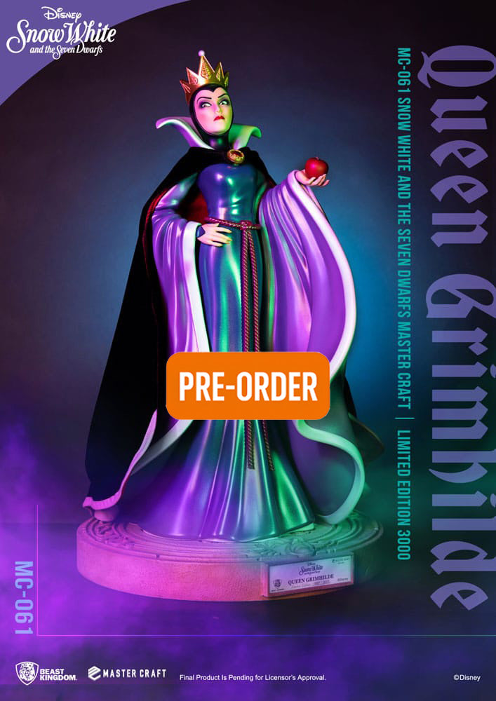 🔴PRE-ORDER Queen Grimhilde 41 cm - Disney Snow White and the Seven Dwarfs Estatua Master Craft