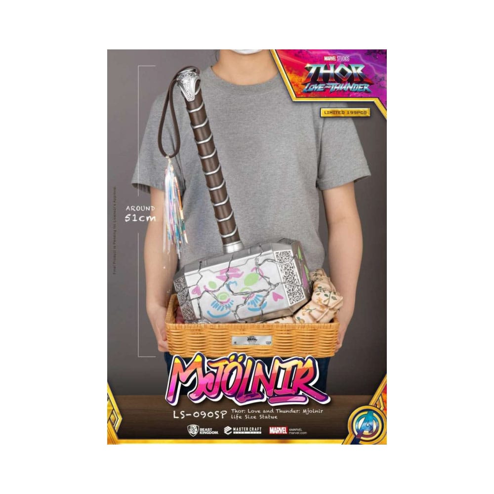 Mjolnir Love Version 1/1 Marvel: Thor Love and Thunder