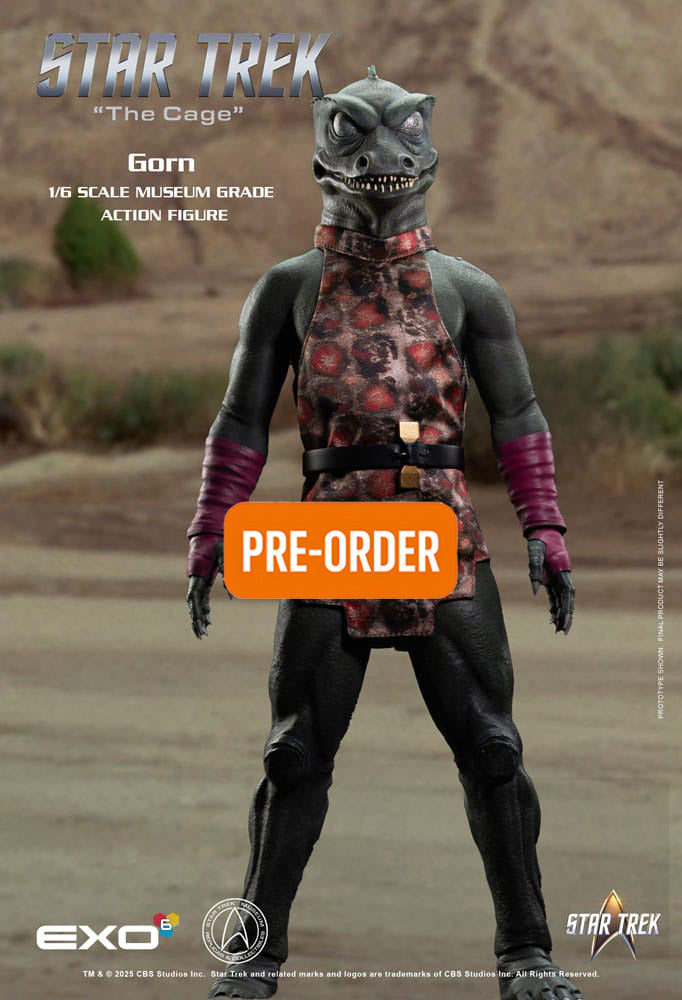 🔴PRE-ORDER Gorn 1/6 Star Trek Figura