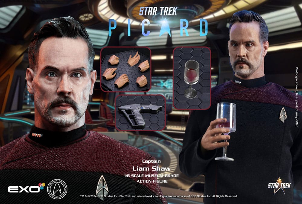 Captain Liam Shaw 1/6 Star Trek: Picard Figura