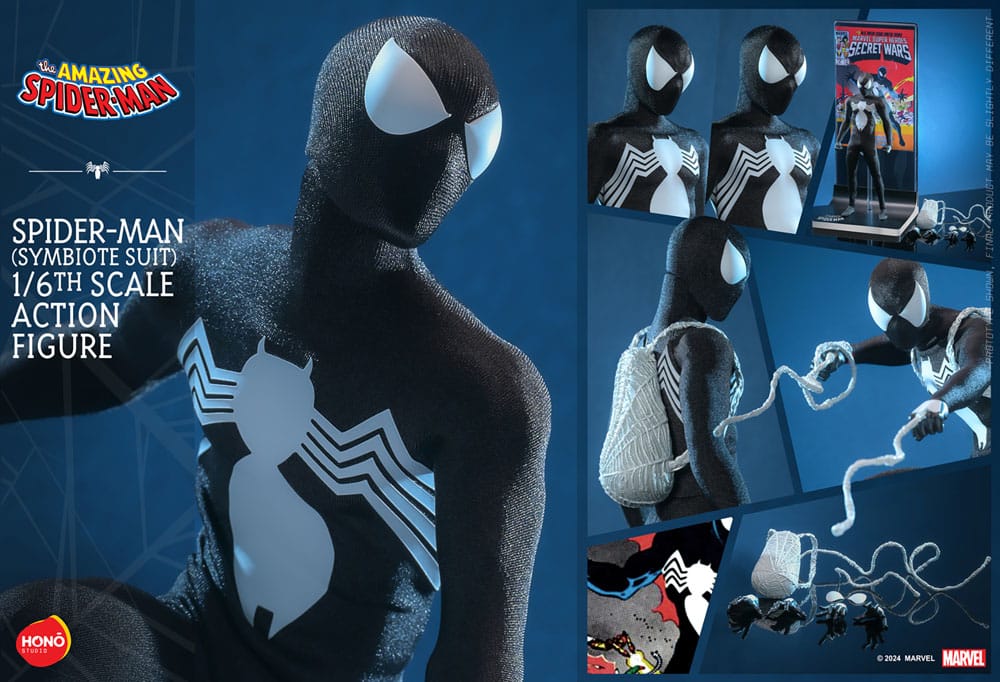 Spider-Man (Symbiote Suit) 1/6 The Amazing Spider-Man Figura