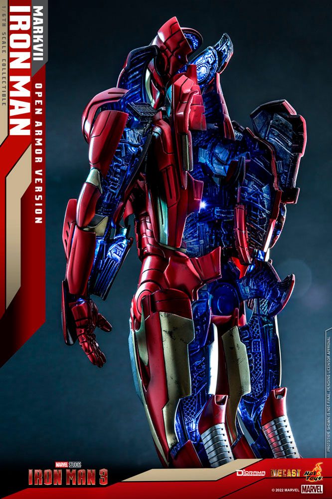 Iron Man Mark VII (Open Armor Version) 1/6 Iron Man 3 Diorama