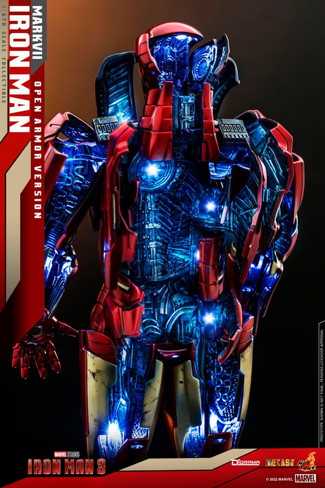 Iron Man Mark VII (Open Armor Version) 1/6 Iron Man 3 Diorama