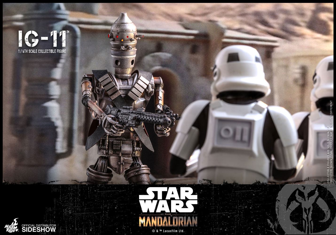 IG-11 1/6 Star Wars The Mandalorian Figura