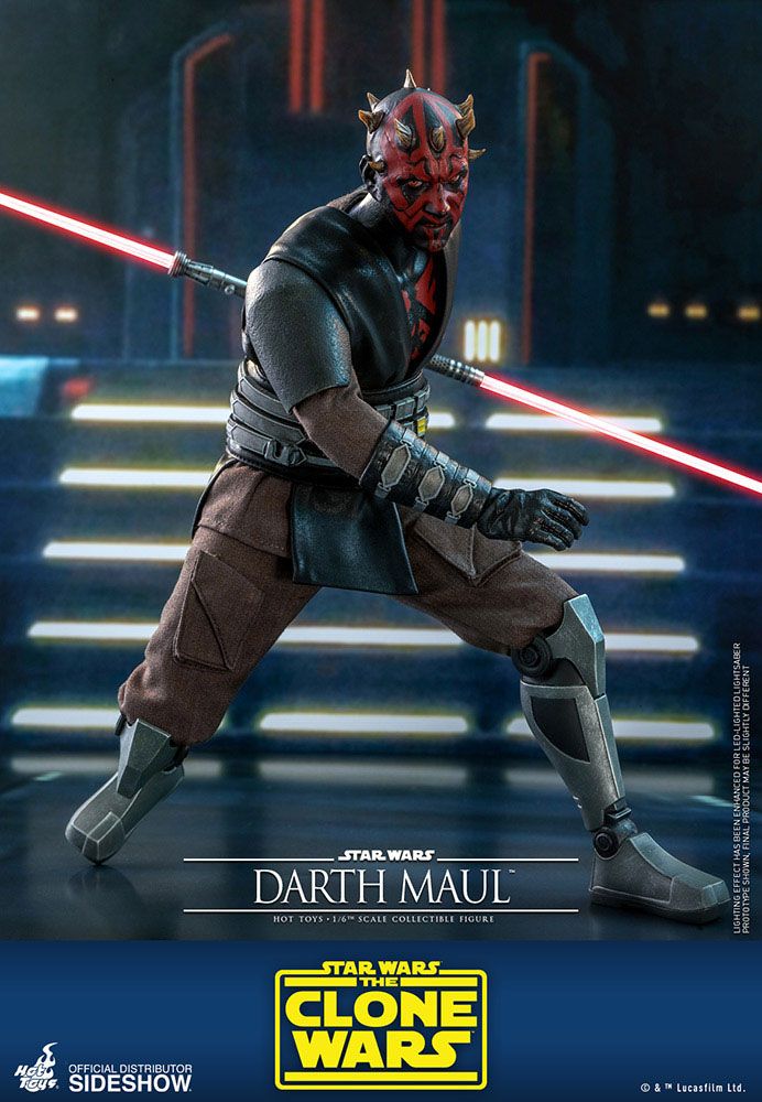 Darth Maul 1/6 Star Wars The Clone Wars Figura