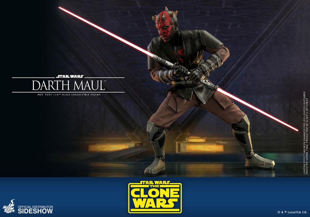 Darth Maul 1/6 Star Wars The Clone Wars Figura