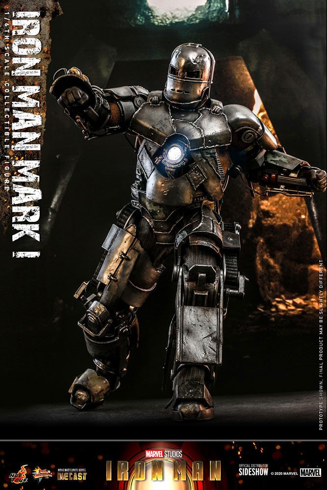 Iron Man Mark I 1/6 Iron Man Figura Movie Masterpiece