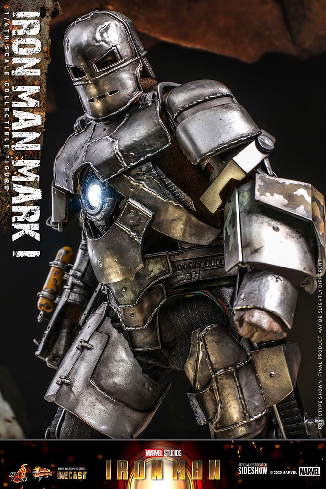 Iron Man Mark I 1/6 Iron Man Figura Movie Masterpiece