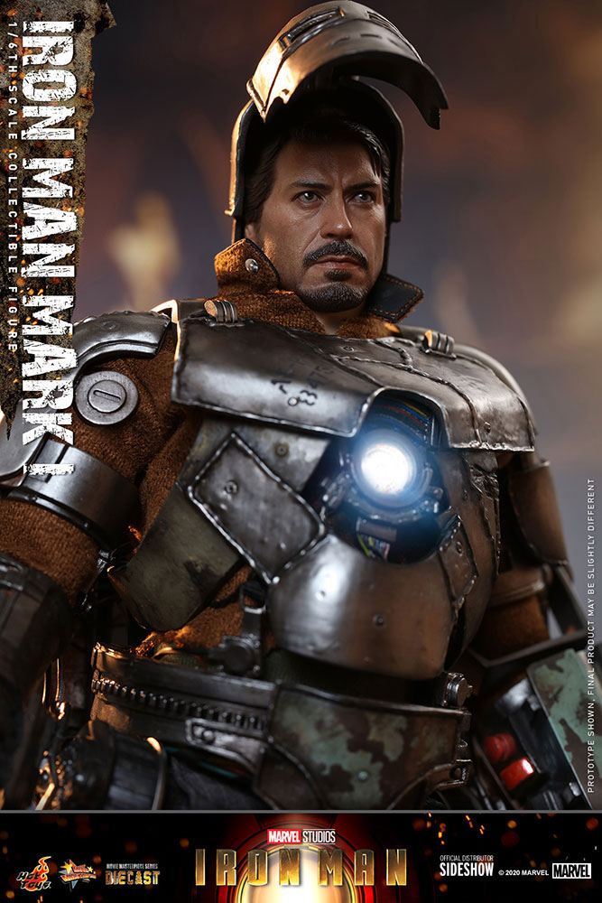 Iron Man Mark I 1/6 Iron Man Figura Movie Masterpiece