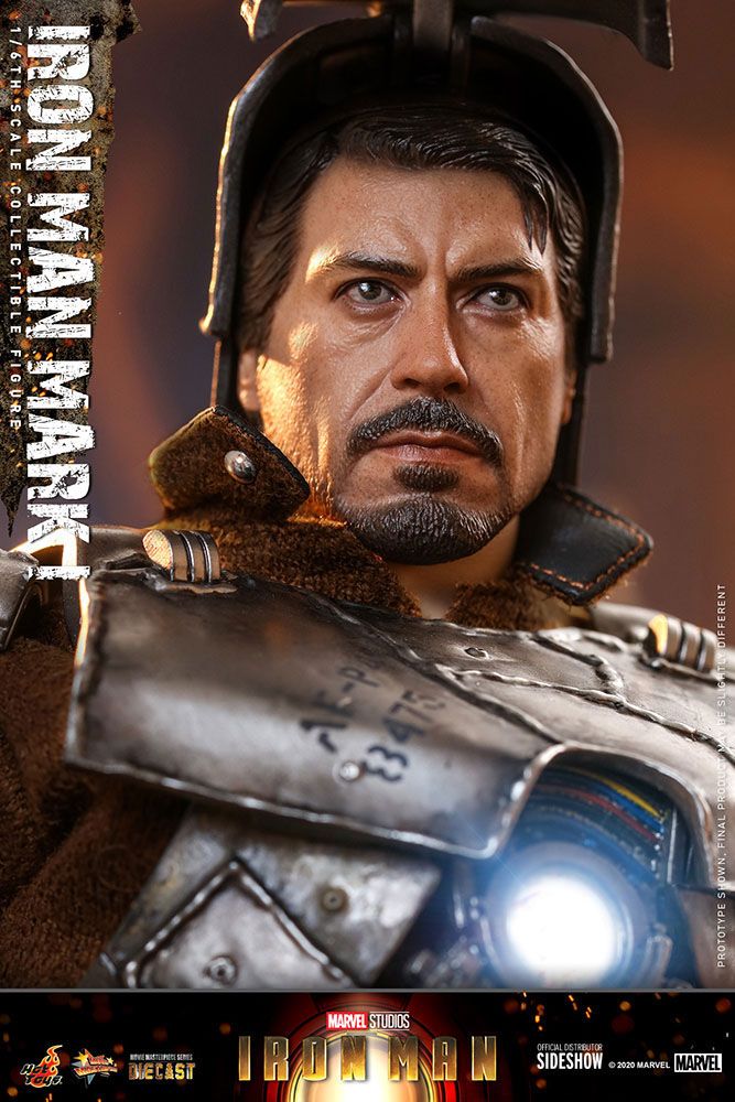 Iron Man Mark I 1/6 Iron Man Figura Movie Masterpiece