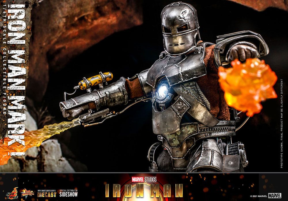 Iron Man Mark I 1/6 Iron Man Figura Movie Masterpiece