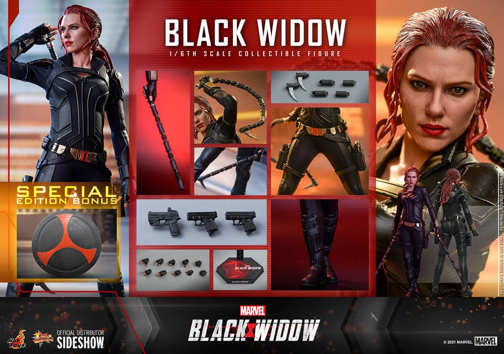 Black Widow Special Edition 1/6 Viuda Negra Figura Movie Masterpiece