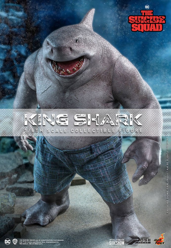 King Shark 1/6 Escuadrón Suicida Figura Movie Masterpiece