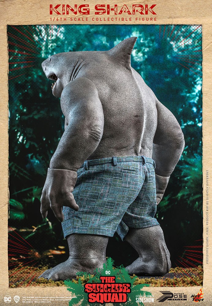 King Shark 1/6 Escuadrón Suicida Figura Movie Masterpiece