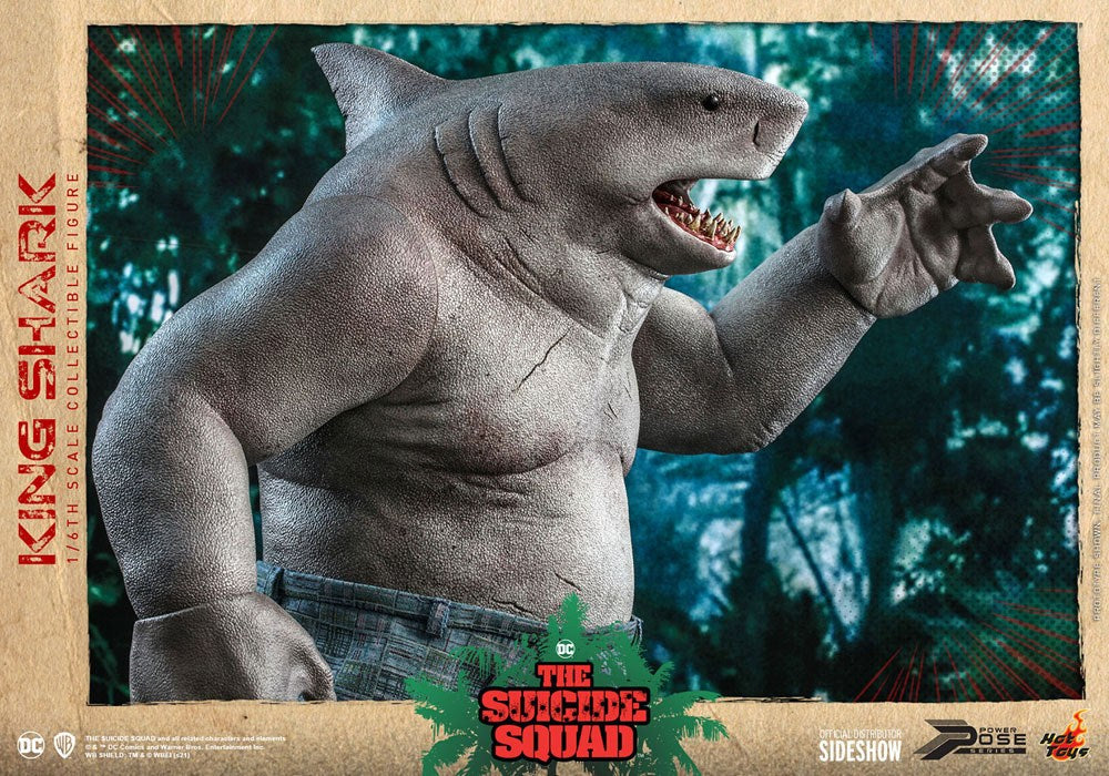 King Shark 1/6 Escuadrón Suicida Figura Movie Masterpiece