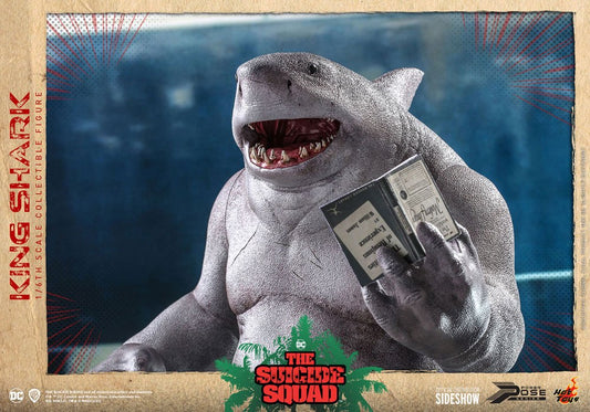 King Shark 1/6 Escuadrón Suicida Figura Movie Masterpiece