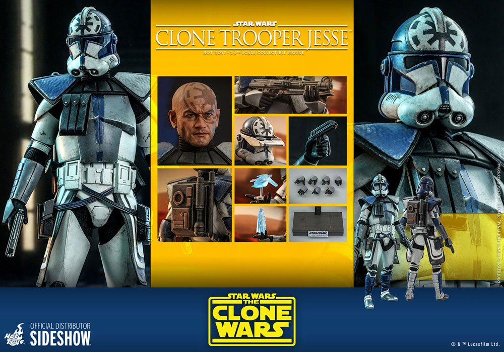 Clone Trooper Jesse 1/6 Star Wars The Clone Wars Figura