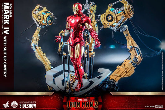 Iron Man Mark IV with Suit-Up Gantry 49 cm 1/4 Iron Man 2 Figura