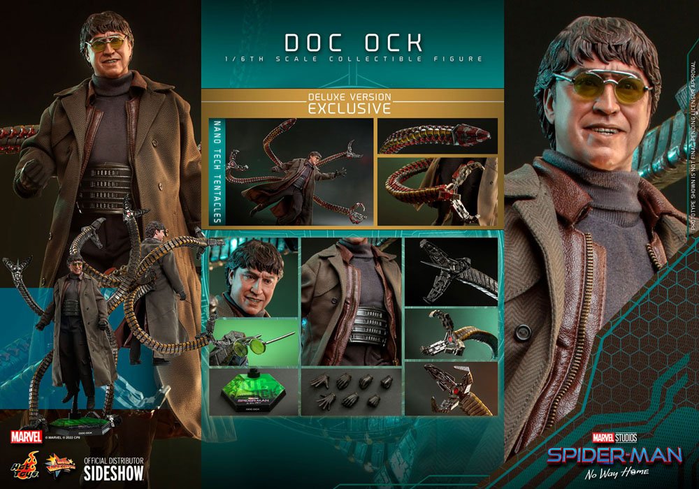 Doc Ock (Deluxe Version) 1/6 Spider-Man: No Way Home Figura Movie Masterpiece