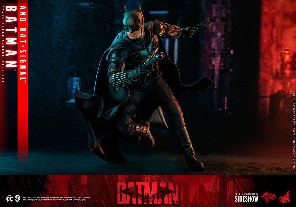 Batman with Bat-Signal 1/6 The Batman Figura Movie Masterpiece