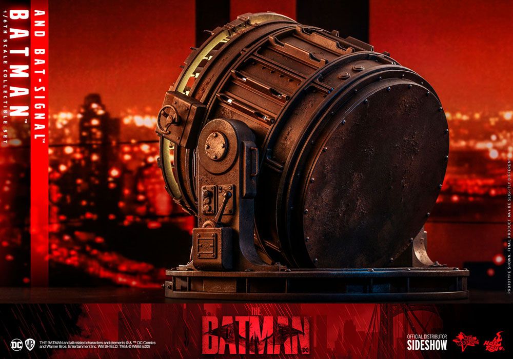 Batman with Bat-Signal 1/6 The Batman Figura Movie Masterpiece