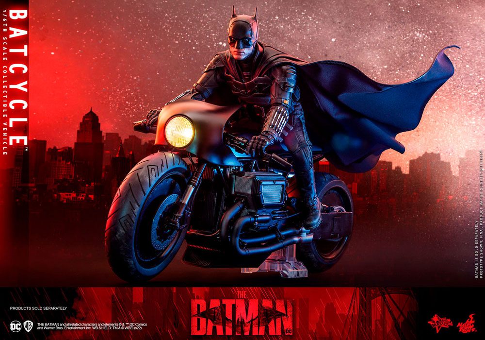Batcycle 42 cm 1/6 The Batman Vehículo Movie Masterpiece