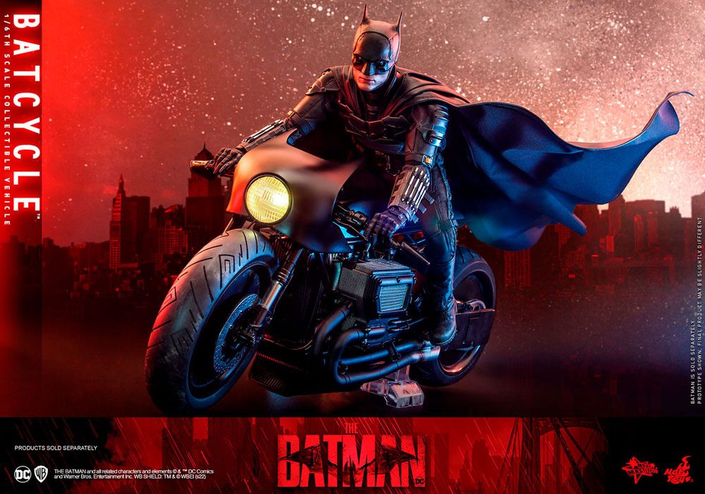 Batcycle 42 cm 1/6 The Batman Vehículo Movie Masterpiece