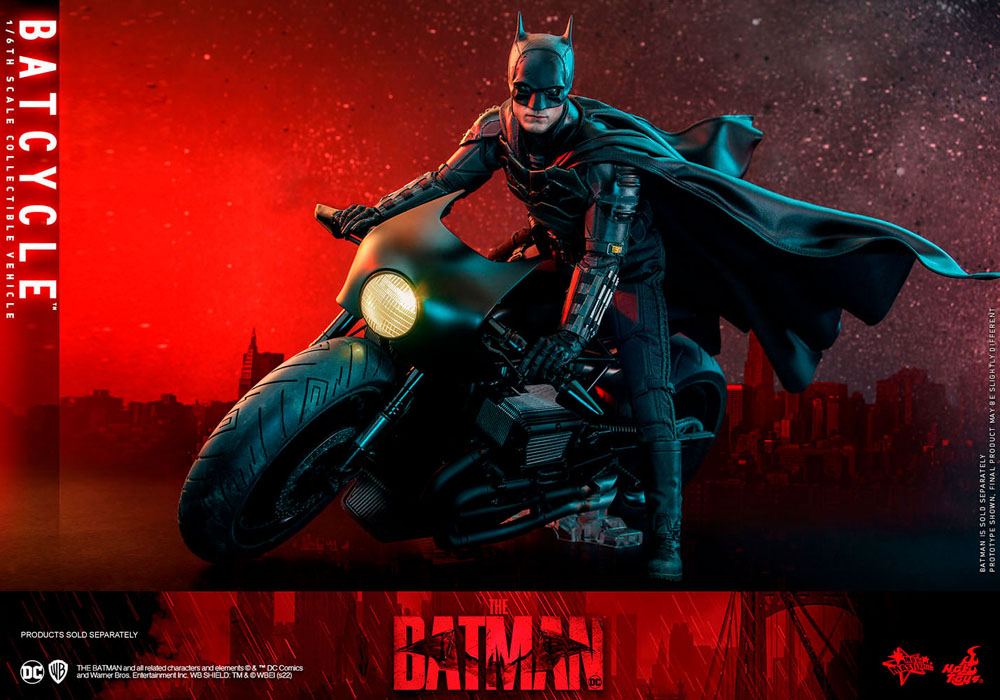 Batcycle 42 cm 1/6 The Batman Vehículo Movie Masterpiece