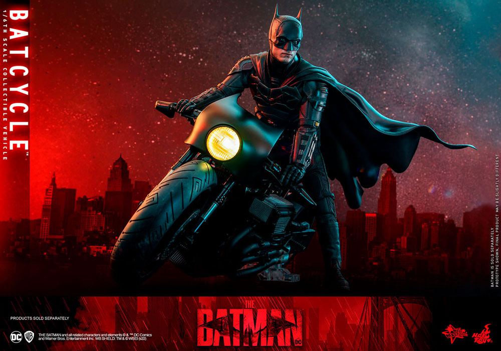 Batcycle 42 cm 1/6 The Batman Vehículo Movie Masterpiece