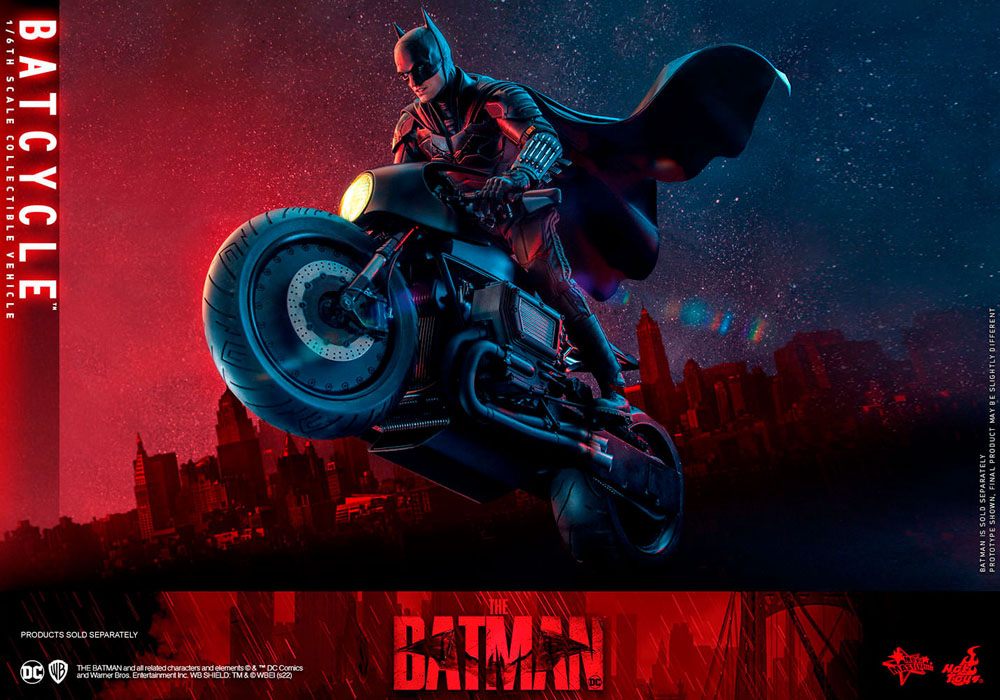 Batcycle 42 cm 1/6 The Batman Vehículo Movie Masterpiece