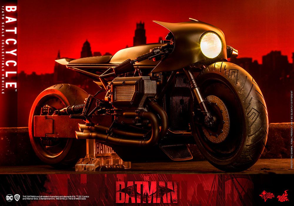 Batcycle 42 cm 1/6 The Batman Vehículo Movie Masterpiece