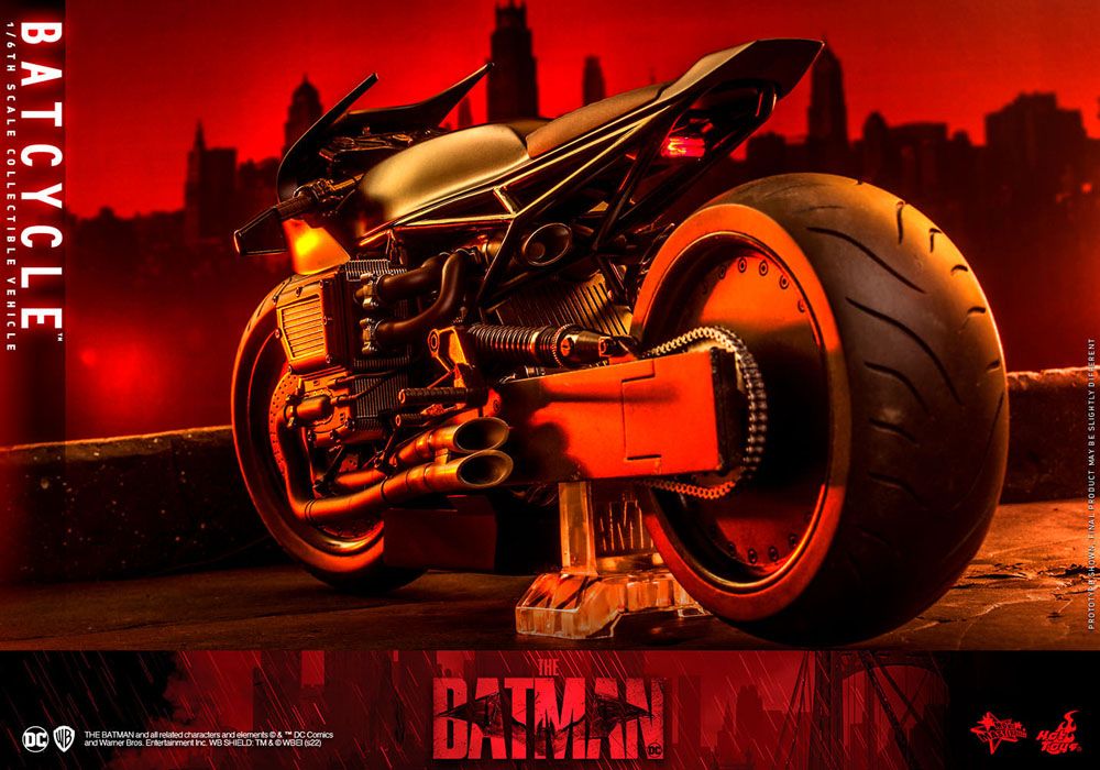 Batcycle 42 cm 1/6 The Batman Vehículo Movie Masterpiece