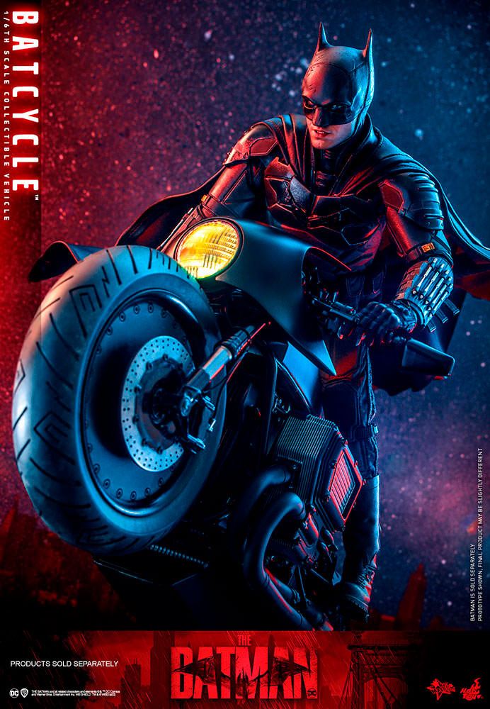 Batcycle 42 cm 1/6 The Batman Vehículo Movie Masterpiece